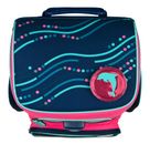 Scooli EasyFit Schulranzen-Set 5-teilig Glow Edition Dotty Dolphin