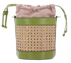 THE BRIDGE Greta Wow Bucket Bag Pistacchio Oro THE BRIDGE Greta Wow Bucket Bag Pistacchio Oro
