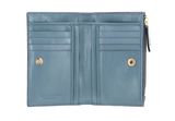 THE BRIDGE Lucrezia WOW Lady Wallet Baby Blu Oro THE BRIDGE Lucrezia WOW Lady Wallet Baby Blu Oro