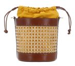 THE BRIDGE Greta Wow Bucket Bag Marrone 14 / Oro THE BRIDGE Greta Wow Bucket Bag Marrone 14 / Oro