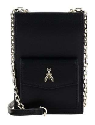 PATRIZIA PEPE Portachiavi / Key Premium Leather Nero