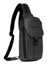 PIQUADRO Than Mono Sling Bag Black PIQUADRO Than Mono Sling Bag Black