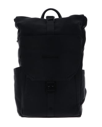 PIQUADRO Than Roll Top Backpack 15,6" Black