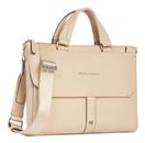 PIQUADRO Than Expandable Briefcase 14" S Beige PIQUADRO Than Expandable Briefcase 14" S Beige