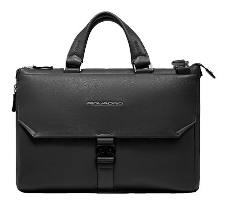 PIQUADRO Than Expandable Briefcase 14" S Black