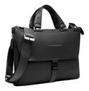 PIQUADRO Than Expandable Briefcase 14" S Black