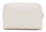 GUESS Television Large Top Zip Cosmetic Bag Stone GUESS Television Large Top Zip Cosmetic Bag Stone