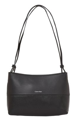 Calvin Klein CK Mixmedia Convertible Shoulder Bag CK Black