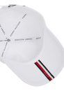 TOMMY HILFIGER TH Foundation Soft 6 Panel Cap Optic White