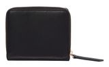 TOMMY HILFIGER TH Logotape Medium Zip Around Wallet Black TOMMY HILFIGER TH Logotape Medium Zip Around Wallet Black