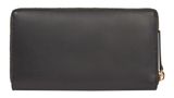 TOMMY HILFIGER Leather Zip Around Wallet L Black TOMMY HILFIGER Leather Zip Around Wallet L Black