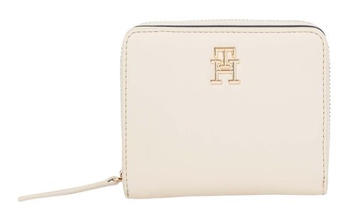 TOMMY HILFIGER TH Logotape Medium Zip Around Wallet Sugarcane