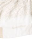 Calvin Klein Geo Minimal Scarf 130X130 Doeskin / Bright White Calvin Klein Geo Minimal Scarf 130X130 Doeskin / Bright White