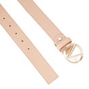 VALENTINO Hampton Plaque Buckle Belt W105 Beige / Oro - shortenable VALENTINO Hampton Plaque Buckle Belt W105 Beige / Oro - shortenable