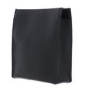 COCCINELLE Myrtha Maxi Log Crossbody Bag Grained Leather Noir