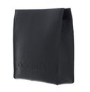 COCCINELLE Myrtha Maxi Log Crossbody Bag Grained Leather Noir