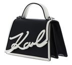 KARL LAGERFELD K / Signature 2.0 Crossbody Bag S Black / White