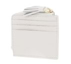 COCCINELLE Tassel Credit Card Holder Blanco COCCINELLE Tassel Credit Card Holder Blanco
