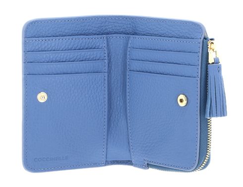 【関税&送料込】Coccinelle Wallets Blue Coccinelle Metallic Soft Royal Blue | Zip-Around Wallet