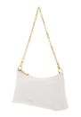 COCCINELLE Aura Mini Bag Grained Leather Blanco
