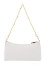 COCCINELLE Aura Mini Bag Grained Leather Blanco
