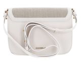 COCCINELLE C-Me Canvas Handbag Natural / Blanco COCCINELLE C-Me Canvas Handbag Natural / Blanco