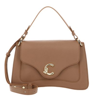 COCCINELLE C-Me Grained Leather Handbag Skin