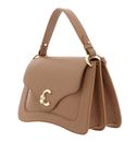 COCCINELLE C-Me Grained Leather Handbag Skin