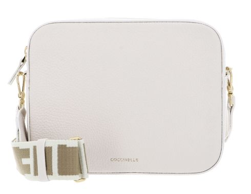 COCCINELLE Tebe Crossover Bag M Blanco