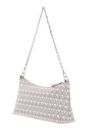 COCCINELLE Aura Coated Monogramm Mini Bag Mul. Blanc / Roset COCCINELLE Aura Coated Monogramm Mini Bag Mul. Blanc / Roset