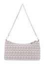 COCCINELLE Aura Coated Monogramm Mini Bag Mul. Blanc / Roset COCCINELLE Aura Coated Monogramm Mini Bag Mul. Blanc / Roset