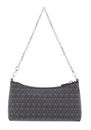 COCCINELLE Aura Coated Monogramm Mini Bag Multi Noir / Noir COCCINELLE Aura Coated Monogramm Mini Bag Multi Noir / Noir