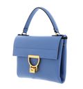 COCCINELLE Arlettis Signature Handbag Grained Leather Azul