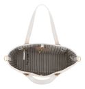COCCINELLE New Never Without Bag Handbag Bicolor Straw M Mul. Blanco / Blan