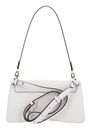COCCINELLE C-Me Calf Cock Crossbody Bag L Blanco