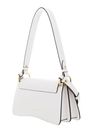 COCCINELLE C-Me Calf Cock Crossbody Bag L Blanco
