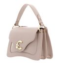 COCCINELLE C-Me Grained Leather Handbag Rosette
