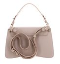 COCCINELLE C-Me Grained Leather Handbag Rosette