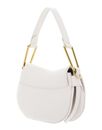 COCCINELLE Magie Soft Shoulderbag Grained Leather Blanco