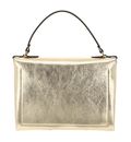 COCCINELLE Arlettis Smooth Metal Handbag Golden COCCINELLE Arlettis Smooth Metal Handbag Golden