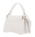COCCINELLE C-Me Grained Leather Handbag Blanco