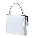 COCCINELLE Arlettis Smooth Metal Handbag Silver