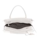 COCCINELLE Lord Handbag Grained Leather M Blanco