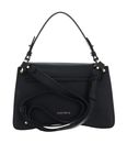 COCCINELLE C-Me Grained Leather Handbag Noir