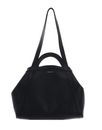 COCCINELLE Amalia Grained Leather Shopper Noir