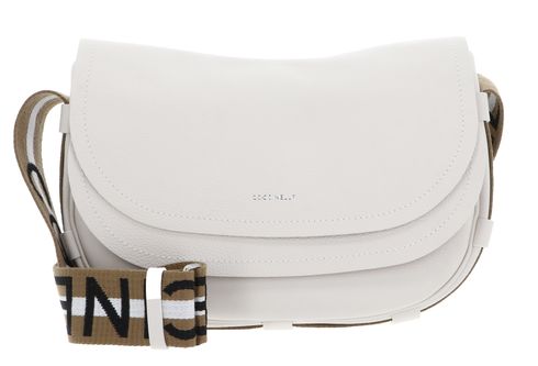 COCCINELLE Raquel Crossbody Bag Blanco / Skin