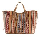 COCCINELLE New Never Without Bag Mantas Handbag Multi. Azul / Skin COCCINELLE New Never Without Bag Mantas Handbag Multi. Azul / Skin