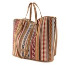 COCCINELLE New Never Without Bag Mantas Handbag Multi. Azul / Skin COCCINELLE New Never Without Bag Mantas Handbag Multi. Azul / Skin