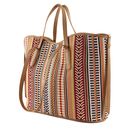 COCCINELLE New Never Without Bag Mantas Handbag Multi. Azul / Skin COCCINELLE New Never Without Bag Mantas Handbag Multi. Azul / Skin