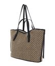 COCCINELLE New Never Without Bag Bicolor Straw Handbag Multi Noir / Noir COCCINELLE New Never Without Bag Bicolor Straw Handbag Multi Noir / Noir